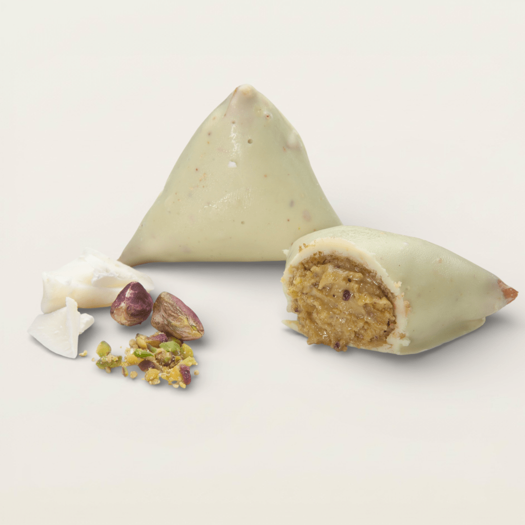 SAMSA CŒUR PISTACHE CHOCOLAT BLANC - Atelier Samsa